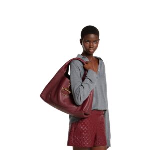 Alternative view of Gucci Softbit Maxi Shoulder Bag Rosso Ancora Red For Women 18.1in/46cm 837466 AAEAO 6207