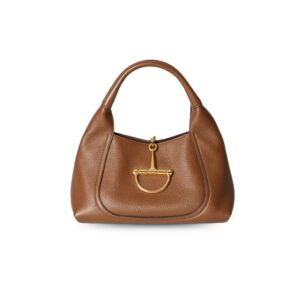 Gucci Softbit Medium Top Handle Bag Brown For Women 10.8in/27cm ‎837467 AAEAO 2718
