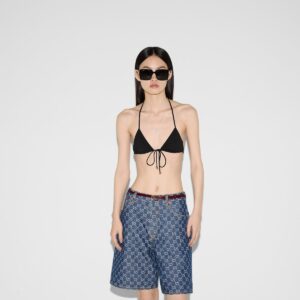 Alternative view of Gucci Sparkling Bikini Black For Women 816083 XHAKB 1000