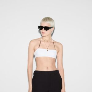 Alternative view of Gucci Sparkling Bikini White For Women 819919 XHAKB 9000