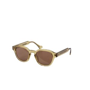 Gucci Transparent Yellow Frame Sunglasses