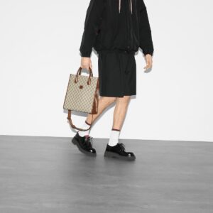 Alternative view of Gucci Tote Bag With Interlocking G Brown For Women 723308 92THG 8563 11.8in/30cm