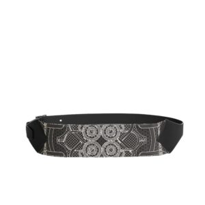 Hermes Banasilk Belt Bag Black For Men 14cm/5.7in - H085437CKAA