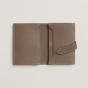 Alternative view of Hermes Bearn Mini Wallet Étoupe For Women 4.1in/10.3cm H084876CK18