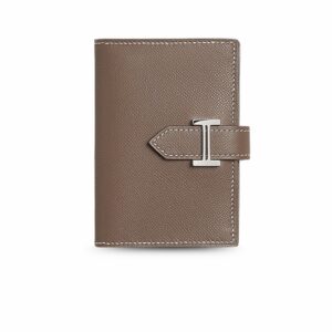 Hermes Bearn Mini Wallet Étoupe For Women 4.1in/10.3cm H084876CK18