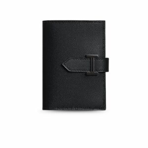 Hermes Bearn Monochrome Card Holder Noir For Women 4.1in/10.3cm H085919CH89