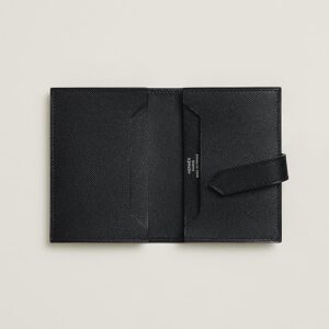 Alternative view of Hermes Bearn Monochrome Card Holder Noir For Women 4.1in/10.3cm H085919CH89