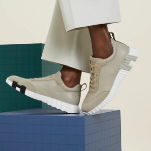 Alternative view of Hermes Bouncing Sneakers Beige Esquisse For Men H221898ZHNL400