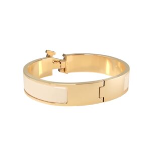 Alternative view of Hermes Clic H Bracelet Crème H700001F 85PM