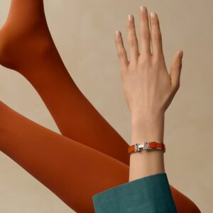 Alternative view of Hermes Clic H Bracelet Orange H700001FP8APM