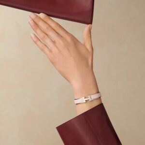 Alternative view of Hermes Clic H Bracelet Rose Candeur H700001FP1ZPM