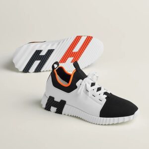 Alternative view of Hermes Depart Slip-On Sneakers Noir/ Blanc For Men H212918ZH05390