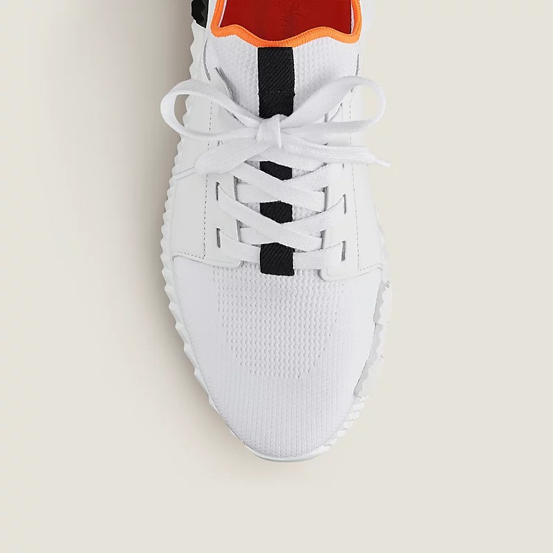 Hermes Depart Slip-On Sneakers White For Men H212918ZH90410