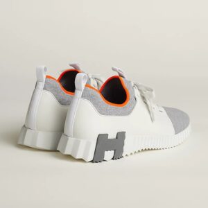 Alternative view of Hermes Depart Slip-On Sneakers Blanc/ Grey For Men H232822ZHG1410