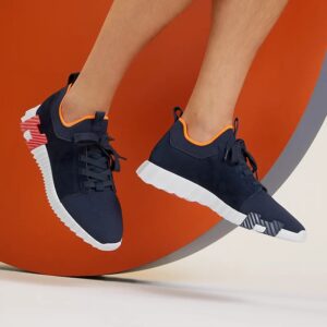 Alternative view of Hermes Depart Slip-On Sneakers Navy Blue For Men H212917ZHI3410