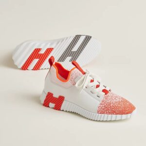 Alternative view of Hermes Depart Slip-On Sneakers Orange/ Blanc For Men H231778ZHH5420
