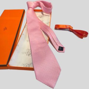 Alternative view of Hermes Elegent Rose Silk Tie For Men