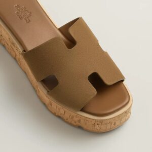 Alternative view of Hermes Eze 30 Sandals Terre Ambree For Women H232150Z TA360