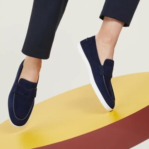 Alternative view of Hermes Job Loafers Marine For Men H242935ZAI2390