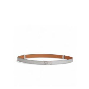Hermes Kelly 18 Belt Silver For Women H011916UK05