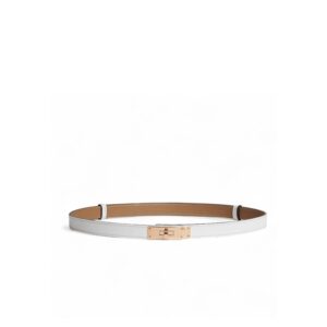 Hermes Kelly 18 Belt Blanc For Women H069853CD01
