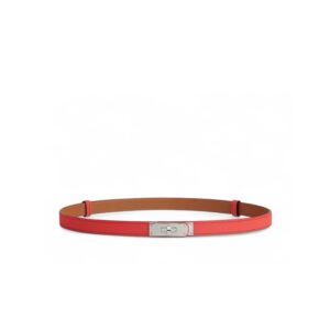 Hermes Kelly 18 Belt Rose Texas For Women H069853CK0E