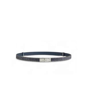 Hermes Kelly Jean 18 Belt Bleu Navy For Women H010777UKAA