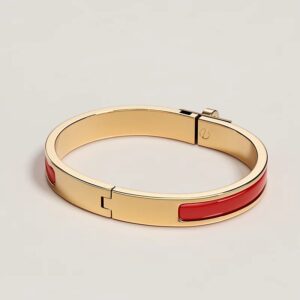 Alternative view of Hermes Mini Clic Kelly Bracelet Rouge Amarante H200004F 94PM