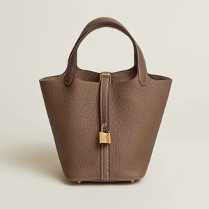 Alternative view of Hermes Picotin Lock 18 Bag Brown For Women 7.1in/18cm H056289CC18