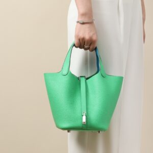 Alternative view of Hermes Picotin Lock 18 Bag Green For Women 7.1in/18cm