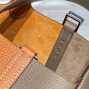 Alternative view of Hermes Picotin Lock 18 Bag Grey/Brown For Women 7.1in/18cm
