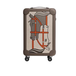 Hermes R.M.S Cabin Suitcase Beige/Noir 57cm/22in - H087172CMAA
