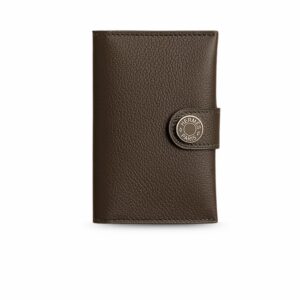 Hermes R.M.S Card Holder Rose Écorce For Women 4.1in/10.5cm H084335CKAX