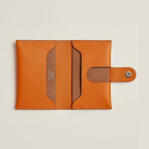 Alternative view of Hermes R.M.S Card Holder Abricot For Women 4.1in/10.5cm H084148CKAH