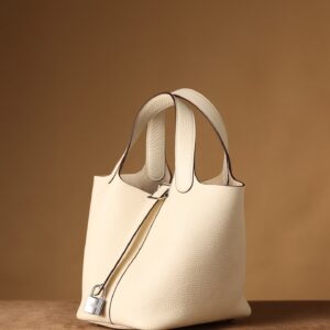 Alternative view of Hermes Picotin Lock 18 Cream Bag For Women, Women's Handbags 7.1in/18cm