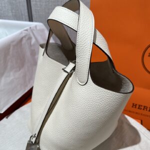 Alternative view of Hermes Picotin Lock 18 White Bag For Women, Women's Handbags 7.1in/18cm