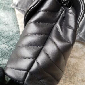 Alternative view of Saint Laurent Lou Lou Medium Chain Bag Black For Women 12.6in/32cm YSL 574946DV7281000