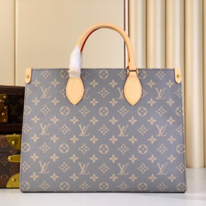 Alternative view of Louis Vuitton Onthego MM Tote Bag 13.8in/ 35cm Trianon Grey Gold Hardware For Women M12415