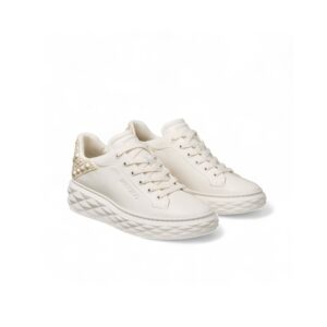 Jimmy Choo Diamond Maxi F II Trainers Latte For Women DIAMONDMAXIFIINVK