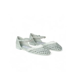 Jimmy Choo Dila Ballerina Light Verde For Women DILABALLERINAHDJ