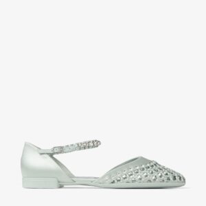 Alternative view of Jimmy Choo Dila Ballerina Light Verde For Women DILABALLERINAHDJ