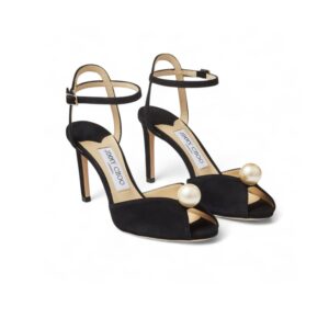 Jimmy Choo Sacora 85 Black For Women SACORA85AOB