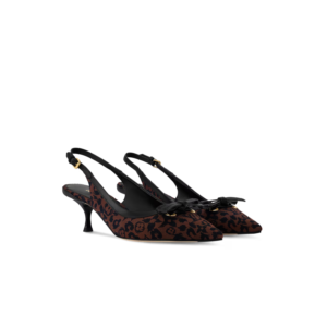 Louis Vuitton 6AM Slingback Pumps Brown For Women 1AJL05