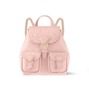 Louis Vuitton Backup Pink For Women 8.6 Inches/ 22 Cm M47074