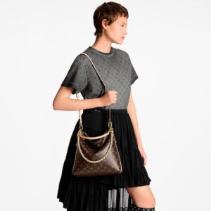 Alternative view of Louis Vuitton Multipass Shoulder Bag 11.8in/ 30cm Brown Monogram Gold Hardware For Women M27825
