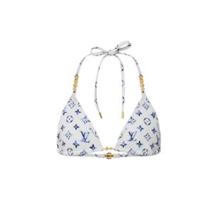 Alternative view of Louis Vuitton Aquarelle Monogram Bikini Petrol Blue For Women 1AHHU5