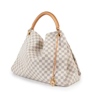 Alternative view of Louis Vuitton Artsy GM Damier Azur 18.5in/ 47cm Gold Hardware For Women