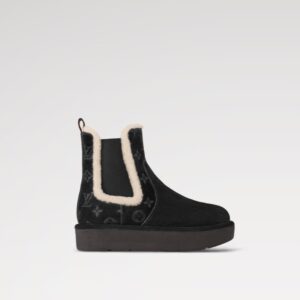 Alternative view of Louis Vuitton Aspen Chelsea Ankle Boots Black For Women 1ADC6X Size 36 EU - 5 US - 23 Cm - 9.05 In