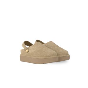 Louis Vuitton Aspen Platform Clog Beige For Women
