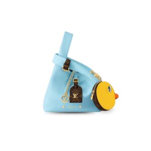 Louis Vuitton Atlantis BB Handbag Baby Blue For Women M11387 6.7in/17cm
